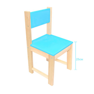 Дитячий стільчик 25 Іграша дерев'яний зі спинкою - Інтернет-магазин спільних покупок ToGether
