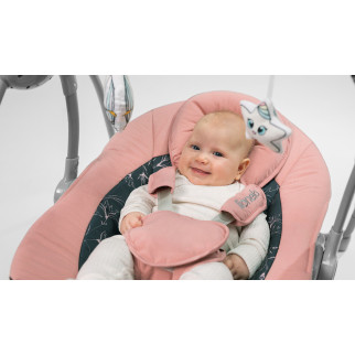 Крісло-коталка Lionelo Ruben з москітною сіткою Pink Baby - Інтернет-магазин спільних покупок ToGether