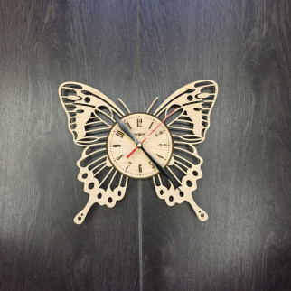 Дизайнерський годинник настінний «Метелик» - Інтернет-магазин спільних покупок ToGether