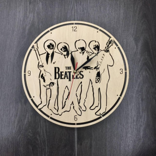 Годинник настінний великий оригінальний «Епоха The Beatles» - Інтернет-магазин спільних покупок ToGether