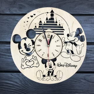 Handmade годинник настінний «Уолт Дісней» - Інтернет-магазин спільних покупок ToGether