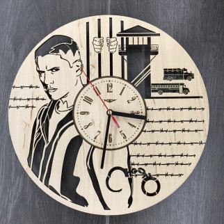 Настінний годинник-картинка «Втеча з в'язниці» - Інтернет-магазин спільних покупок ToGether