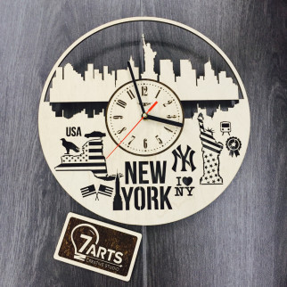 Дизайнерський годинник на стіну «Нью-Йорк» - Інтернет-магазин спільних покупок ToGether