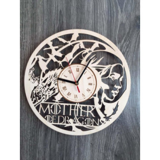 Оригінальний настінний годинник «Mother of Dragons» - Інтернет-магазин спільних покупок ToGether