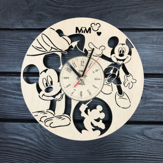 Годинник на стіну в дитячу кімнату «Веселий Міккі Маус» - Інтернет-магазин спільних покупок ToGether