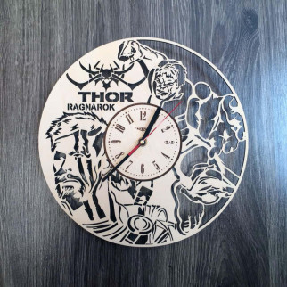 Кругли концептуальний годинник з дерева «Тор» - Інтернет-магазин спільних покупок ToGether