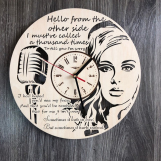 Оригінальний настінний годинник «Адель» - Інтернет-магазин спільних покупок ToGether