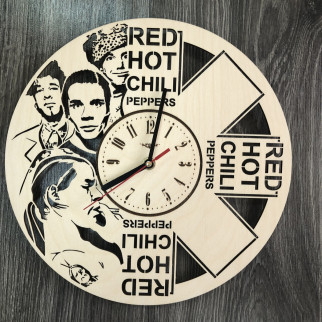 Концептуальний настінний годинник в інтер'єр «Red Hot Chilli Peppers» - Інтернет-магазин спільних покупок ToGether