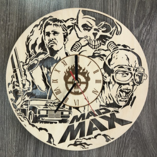 Настінний годинник з дерева в інтер'єр «Божевільний Макс» - Інтернет-магазин спільних покупок ToGether