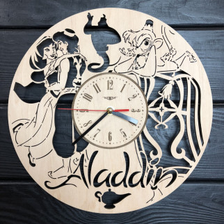 Дитячий настінний годинник з дерева «Aladdin» - Інтернет-магазин спільних покупок ToGether