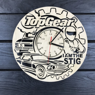 Концептуальний настінний годинник з дерева «Top Gear» - Інтернет-магазин спільних покупок ToGether