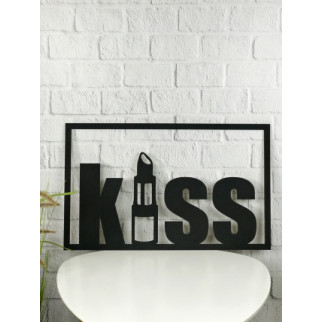Тематичне настінне панно в салон краси «Kiss» - Інтернет-магазин спільних покупок ToGether