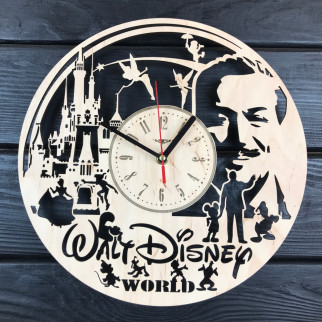 Дизайнерський дерев'яний годинник «Світ Уолта Діснея» - Інтернет-магазин спільних покупок ToGether
