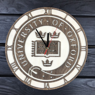 Декоративний дерев'яний годинник на стіну «Оксфорд» - Інтернет-магазин спільних покупок ToGether