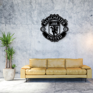 Настінна емблема з дерева ФК «Манчестер Юнайтед» - Інтернет-магазин спільних покупок ToGether