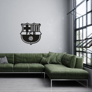 Дерев'яний герб футбольного клубу «Барселона» - Інтернет-магазин спільних покупок ToGether