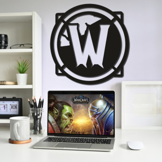 Настінна емблема з дерева «World of Warcraft» - Інтернет-магазин спільних покупок ToGether