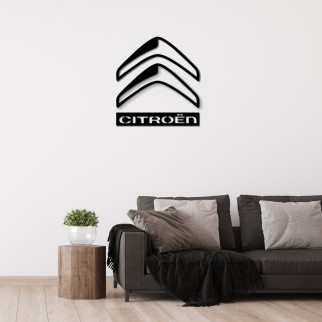 Знак автомобільної компанії Citroen з дерева для декору стін - Інтернет-магазин спільних покупок ToGether