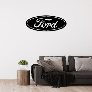 Автомобільний значок Ford з дерева для декору - Інтернет-магазин спільних покупок ToGether