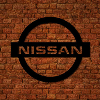 Дерев'яне настінне панно у формі значка Nissan - Інтернет-магазин спільних покупок ToGether