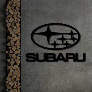 Настінний логотип Subaru з дерева інтер'єрний - Інтернет-магазин спільних покупок ToGether