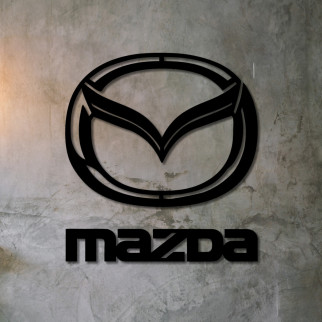 Автомобільний значок Mazda декоративний з дерева - Інтернет-магазин спільних покупок ToGether