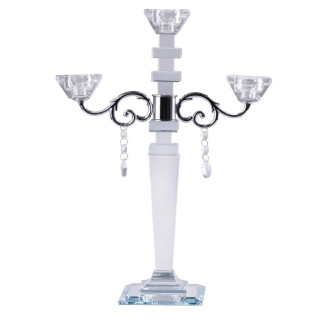 Підсвічник канделябр скляний на три свічки - Інтернет-магазин спільних покупок ToGether