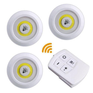 Світильники з пультом дистанційним керуванням набір 3 шт LED light with Remote Control set - Інтернет-магазин спільних покупок ToGether