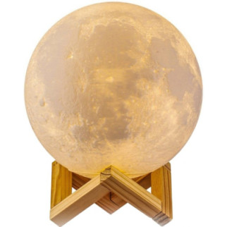 Світильник у вигляді місяця 3D біла 15 см, Дитячий нічник - Інтернет-магазин спільних покупок ToGether