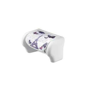 Тримач для рулонного туалетного паперу, 16.5 * 11.5 * 11.5 см. Дизайн: Париж ТМ Elif Plastik - Інтернет-магазин спільних покупок ToGether