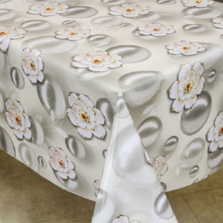 Клейонка на стіл ПВХ на тканинній основі 3-х шарова фотодрук 1,40х20м (2107/2) Bona Domus - Інтернет-магазин спільних покупок ToGether