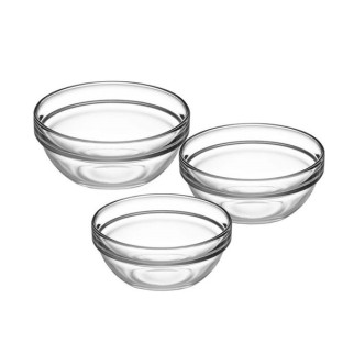 Набір скляних салатників Empilable 3пр (d=140мм, d=170мм, d=200мм) LUMINARC - Інтернет-магазин спільних покупок ToGether