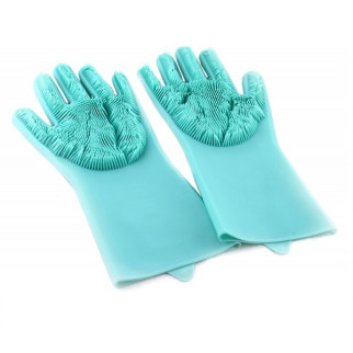 Рукавички для миття посуду зі щіткою Kitchen Gloves - Інтернет-магазин спільних покупок ToGether