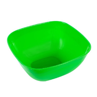 Салатник пластиковий 0,5л кольоровий (155*155*50 мм) без кришки ПОЛІМЕРПОБУТ - Інтернет-магазин спільних покупок ToGether
