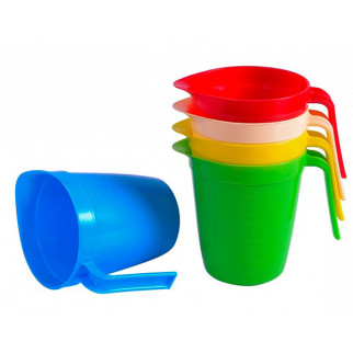 Склянка мірна 1л (поліпропілен), зливний, кольоровий МЕД-ВІННИЦЯ - Інтернет-магазин спільних покупок ToGether