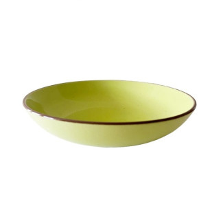 Тарілка керамічна 20см супова, TERRA зелена LIMITED EDITION - Інтернет-магазин спільних покупок ToGether