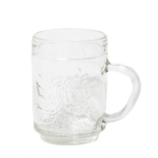 Чашка скляна 260мл Roses (12шт/уп) UNIGLASS - Інтернет-магазин спільних покупок ToGether