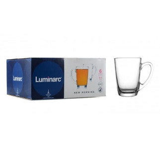 Набір чашок скляних для кави 90мл (набір-6шт) N5614 Luminarc - Інтернет-магазин спільних покупок ToGether