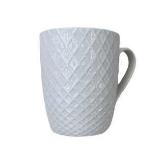 Чашка порцелянова 270мл "White square" STENSON - Інтернет-магазин спільних покупок ToGether