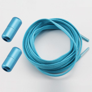 Еластичні гумові шнурки для взуття із фіксатором Блакитні - Інтернет-магазин спільних покупок ToGether