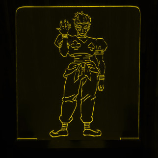 Акриловий світильник-нічник Хісока Мороу (Hisoka Morou) жовтий tty-n000072 - Інтернет-магазин спільних покупок ToGether