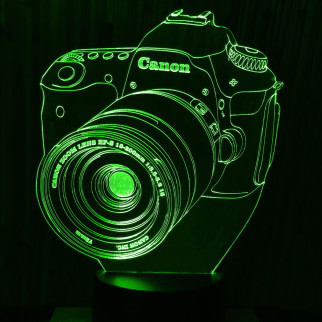 Акриловий світильник-нічник фотоапарат зелений tty-n000106 - Інтернет-магазин спільних покупок ToGether