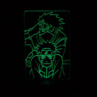 Акриловий світильник-нічник Наруто 5 зелений tty-n000236 - Інтернет-магазин спільних покупок ToGether