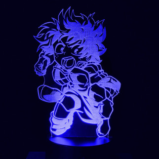 Акриловий світильник-нічник Ізуку Мідорія 2 синій tty-n000240 - Інтернет-магазин спільних покупок ToGether