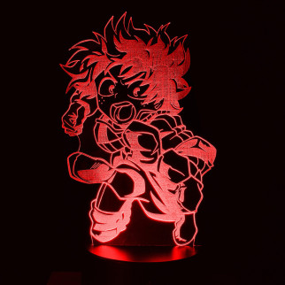 Акриловий світильник-нічник Ізуку Мідорія 2 червоний tty-n000241 - Інтернет-магазин спільних покупок ToGether