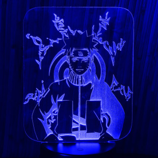 Акриловий світильник-нічник Наруто 6 синій tty-n000277 - Інтернет-магазин спільних покупок ToGether