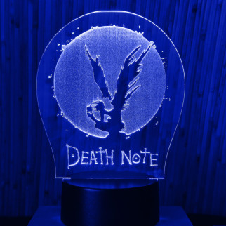 Акриловий світильник-нічник Зошит Смерті синій tty-n000301 - Інтернет-магазин спільних покупок ToGether