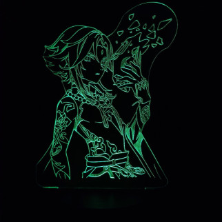 Акриловий світильник-нічник Сяо зелений tty-n000375 - Інтернет-магазин спільних покупок ToGether