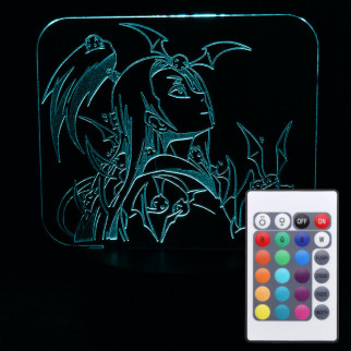 Акриловий світильник-нічник з пультом 16 кольорів Дейдара tty-n000504 - Інтернет-магазин спільних покупок ToGether