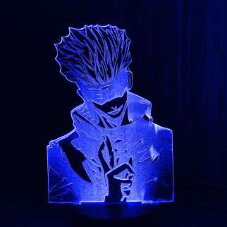 Акриловий світильник-нічник Сатору Годзьо (Satoru Gojo) синій tty-n000592 - Інтернет-магазин спільних покупок ToGether